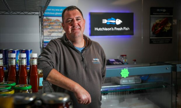 Paul Hutchison, owner of Hutchison Fresh Fish in Glenrothes.