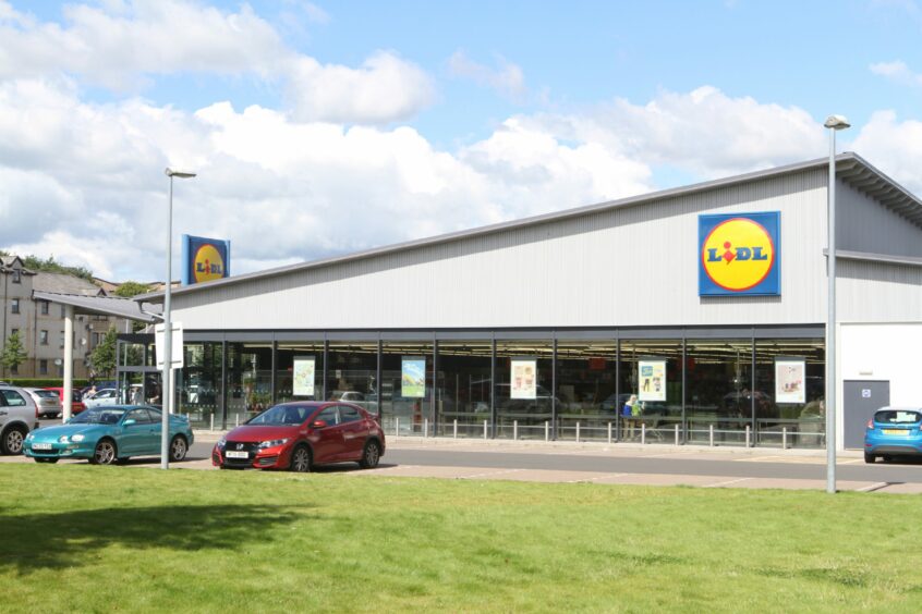 Lidl's in Riggs Road.