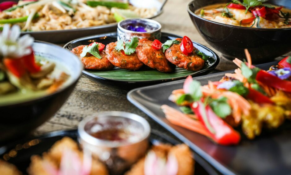 A range of dishes are on offer at Udon Thai Street Food in Leven. 