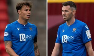 Melker Hallberg and Ryan McGowan are an old school midfield duo for St Johnstone but Callum Davidson is open to change