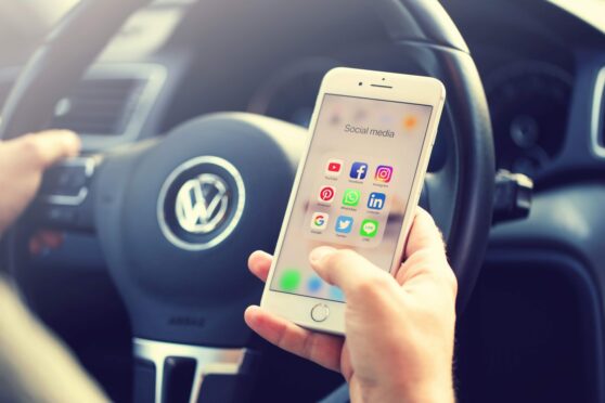 McCullough admitted she had been driving while using Whatsapp on her phone. Image: Shutterstock.