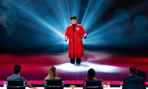 Colin Thackery on stage at Britain's Got Talent in 2019. Image: Dymond/Thames/Syco/Shutterstock.