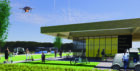 An image of how the new Angus Rural Mobility Hub will look. Image: Angus Council.