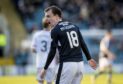 Paul McGowan in action for Dundee against Inverness. Image: SNS.