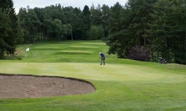 Caird Park Golf Club in Dundee. Image: Paul Reid.