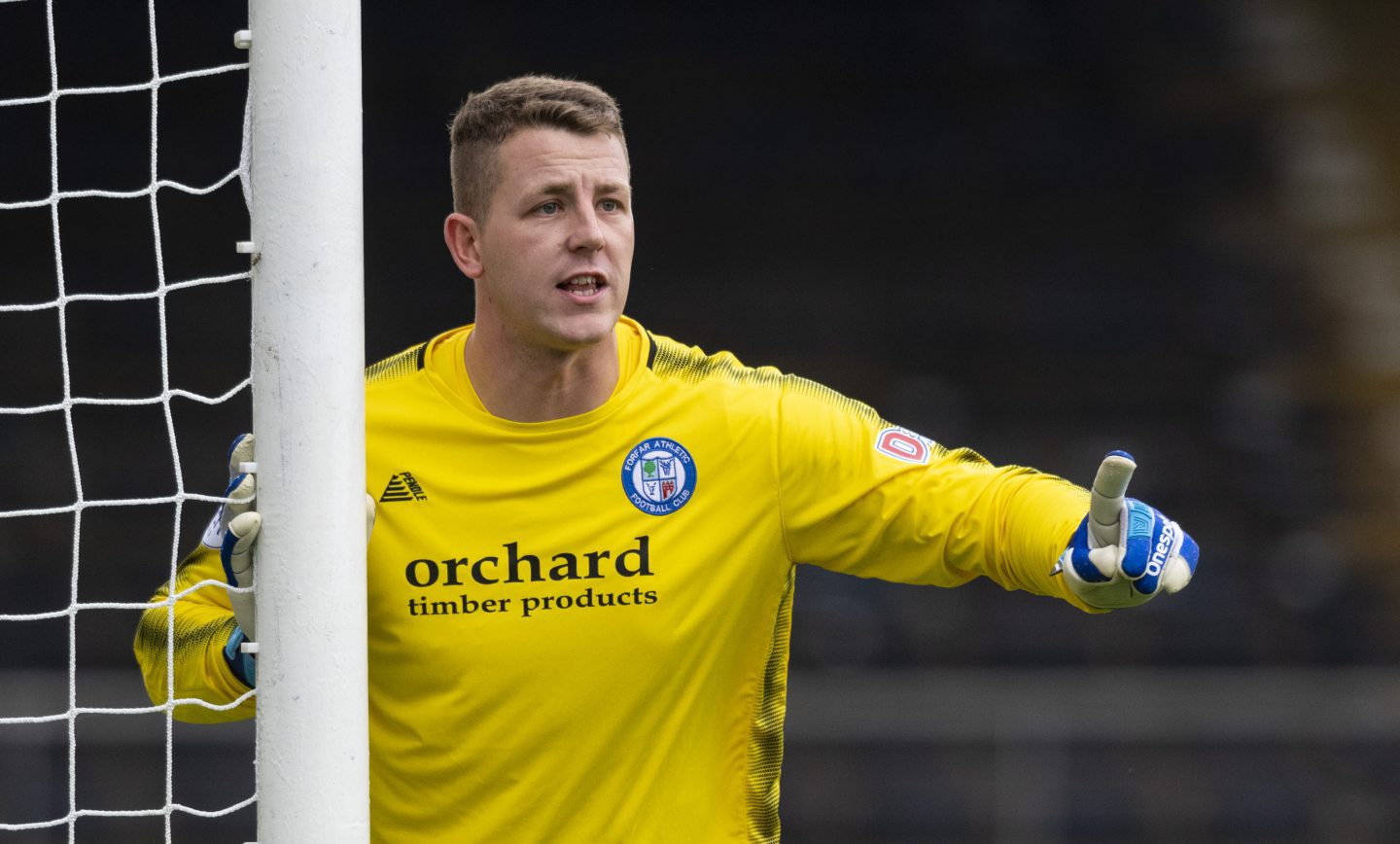 Stats show Marc McCallum is the busiest keeper in League Two. Image: SNS