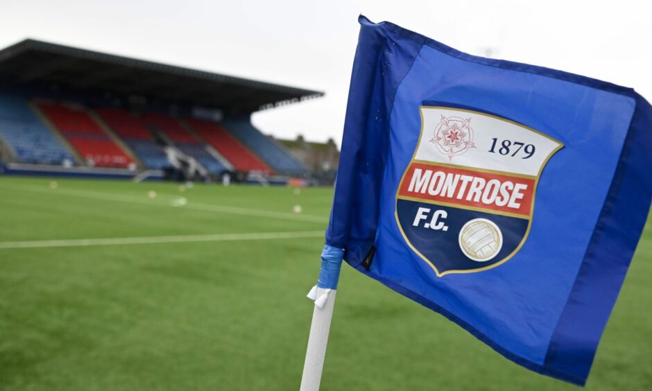 Links Park, home of Montrose FC. Image: Rob Casey / SNS Group.