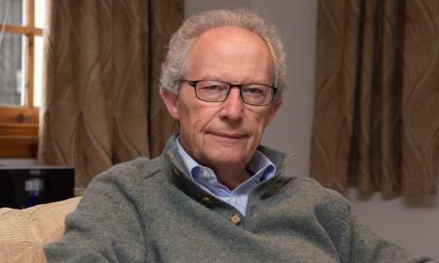 Henry McLeish at home in Falkland, Fife. Image: DC Thomson