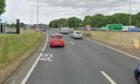 50mph signs were put up on the A9 north of Inveralmond during the summer. Image: Google Street View.