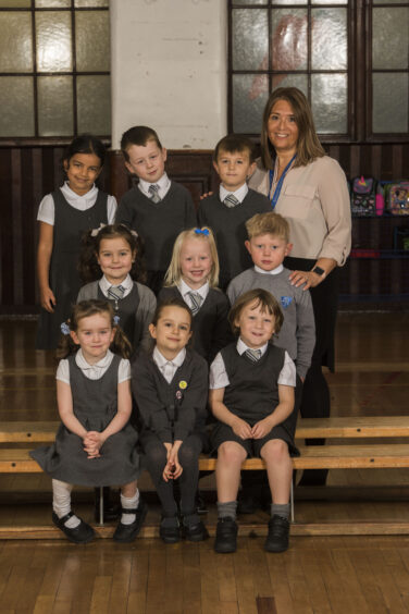 Ancrum Road Primary School P1/2 with Mrs Miele.