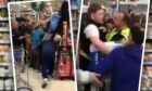 Fights broke out in 2014 at a Tesco in Kingsway.