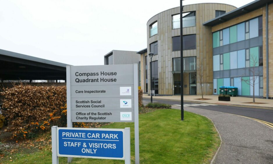 General view of the SSSC headquarters at Compass House in Dundee.