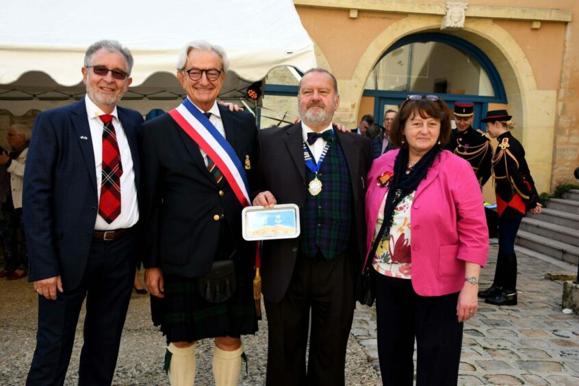 Carnoustie twinning association visit to Maule