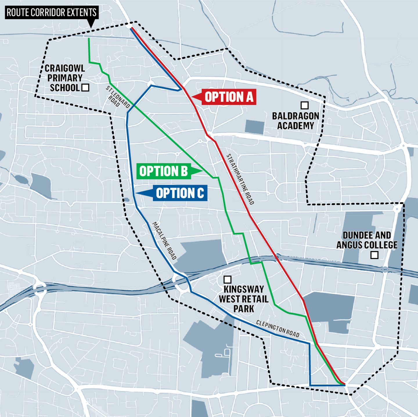 Dundee cycle routes Our maps show what's planned