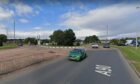 Emmock Roundabout in Dundee. Image: Google Maps.