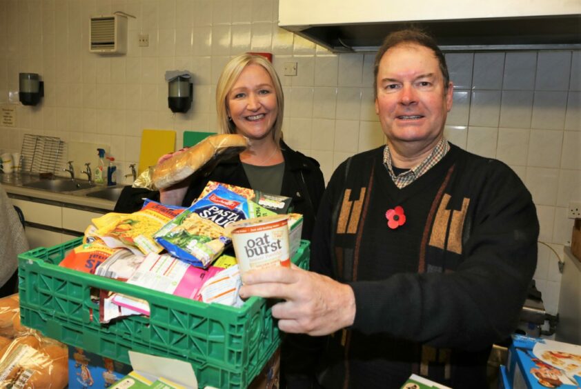 Carnoustie foodbank support