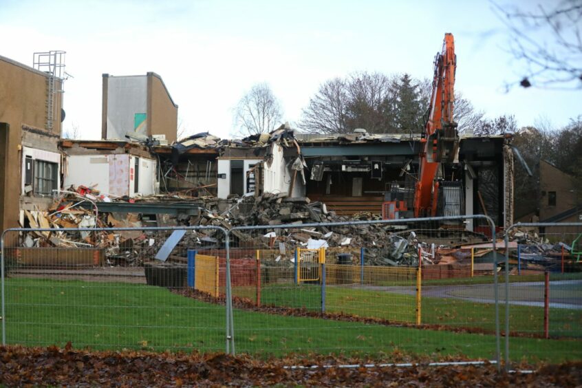 Lochside demolition