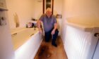 Paul Gagin is one of thousands of Dundee City Council tenants complaining about mould in their homes. Image: Gareth Jennings / DC Thomson.