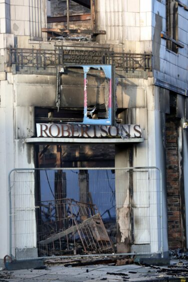 Robertson's Dundee sign