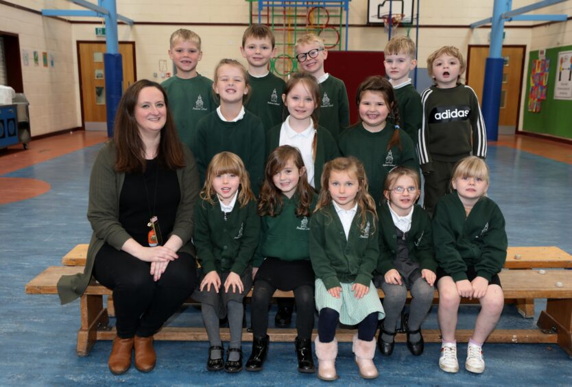 Andover Primary, P1M with Miss Michael.