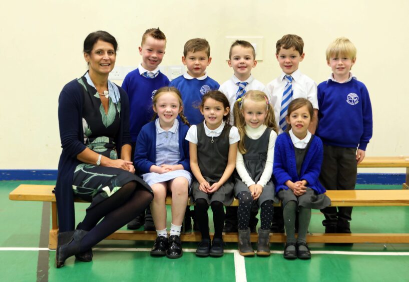 Seaview Primary, P1/2 with Mrs Prendeville.