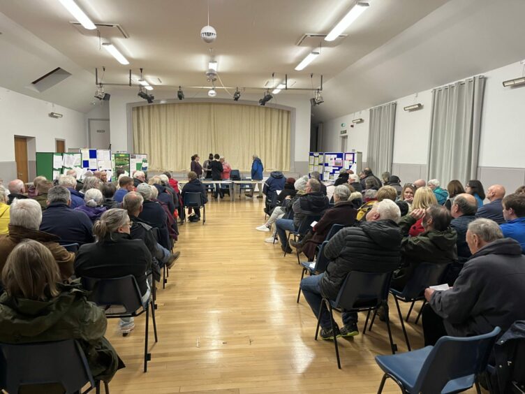 Letham Feuars' meeting in the village hall