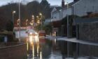 Flooding in Invergowrie