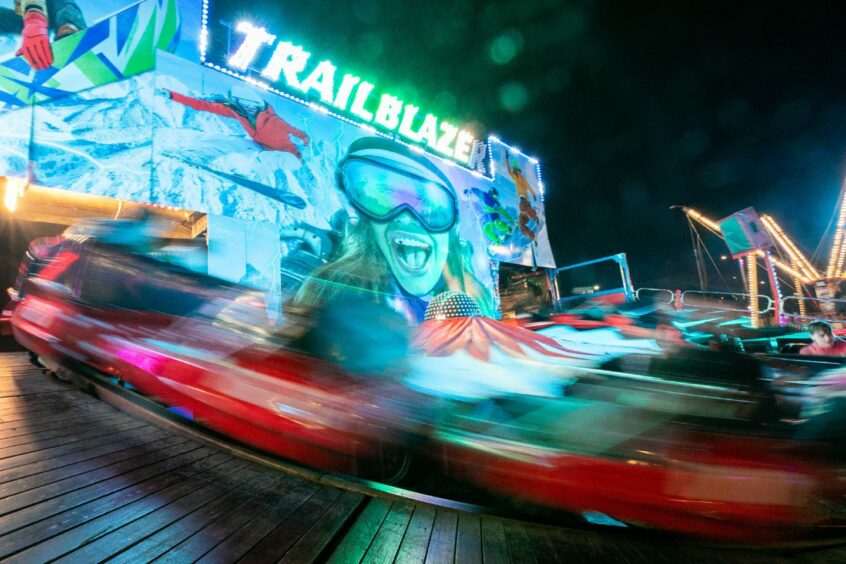 Scream if you want to go faster! Image: Kim Cessford/DC Thomson