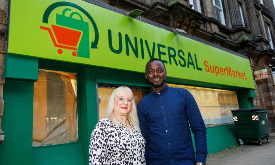 Universal Supermarket New outlet opening in Dundee city centre