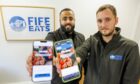 Bilal Syed and Michael McDade to launch new food ordering platform Fife Eats. Image: Kenny Smith/ DC Thomson.