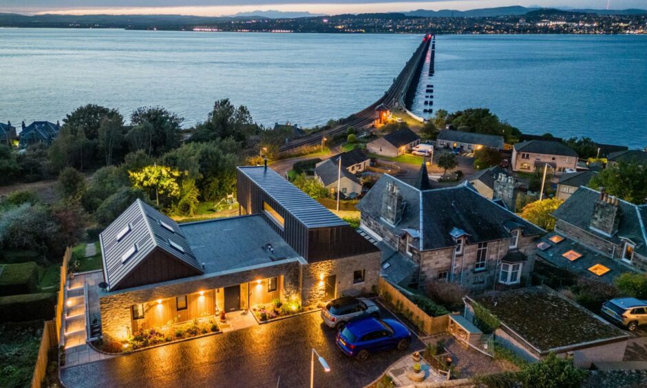 This house in Wormit makes the most of its outstanding views