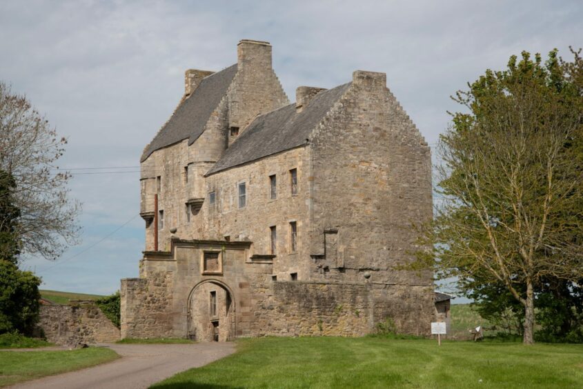 Midhope Castle is used as one of the locations in Outlander