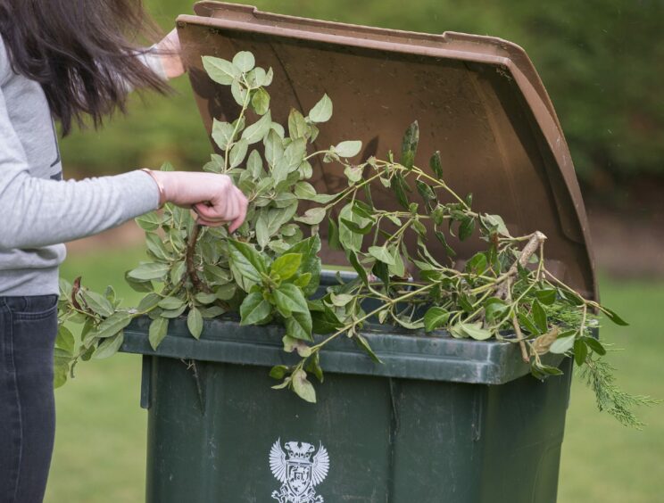 bin collections Perth and Kinross