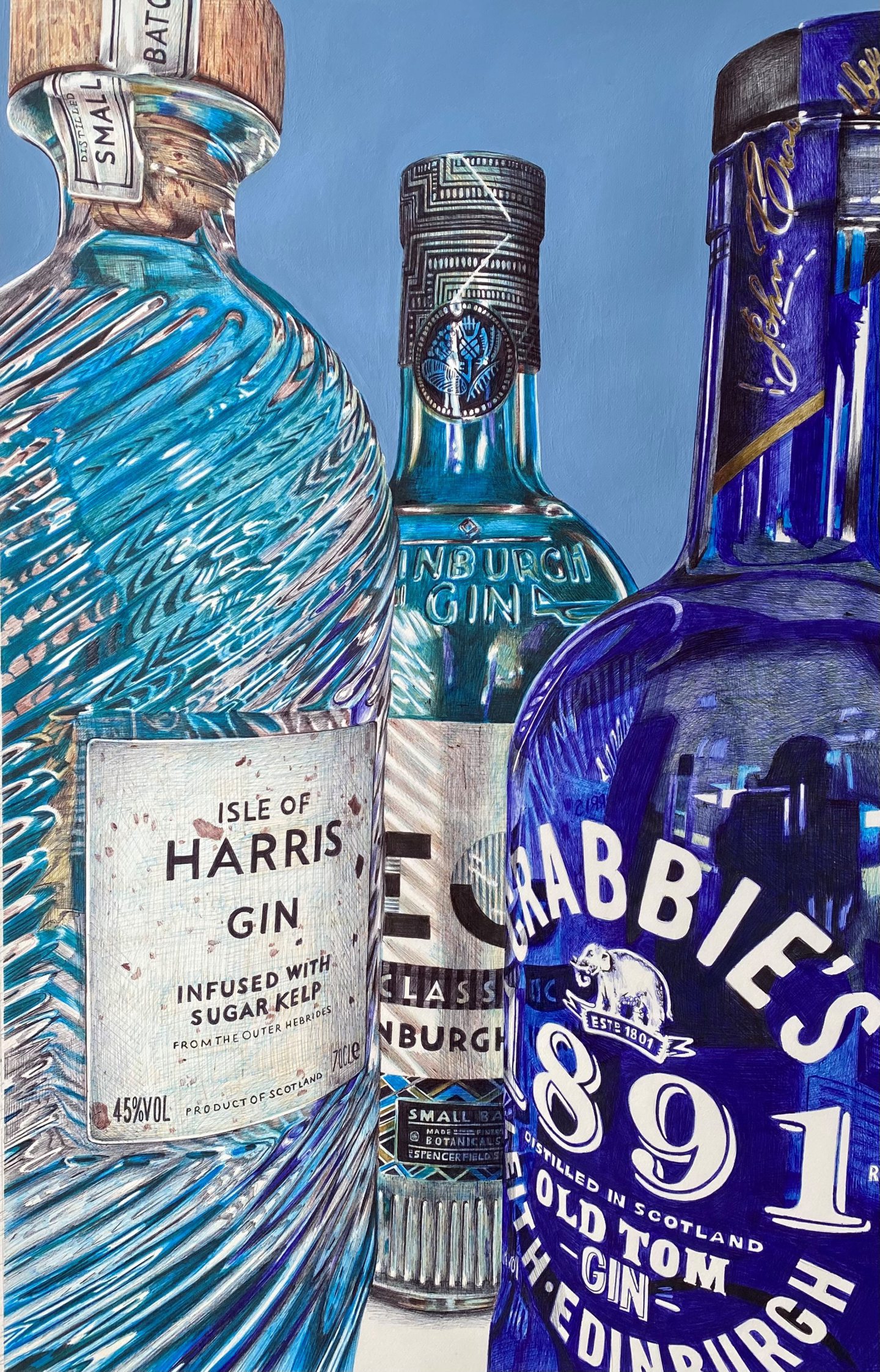 'Scottish gin triple': Image: Nicola McBride.