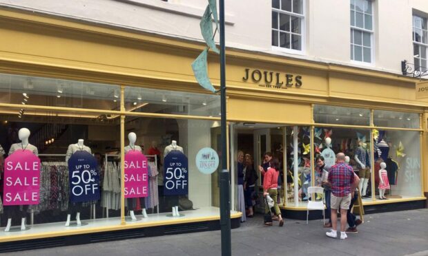 Joules in St John's Street, Perth.