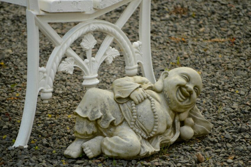 Buddha statue at Rait Antiques Centre