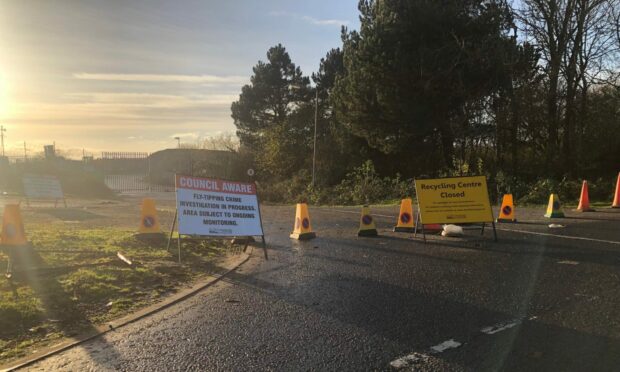 Dundee Riverside recycling centre