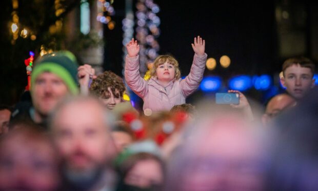Perth revellers are set for more Christmas fun this weekend. Image: Steve MacDougall/DC Thomson.