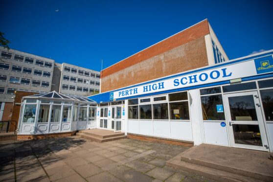 The Perth High School project is in doubt. Image: Steve MacDougall/DC Thomson.