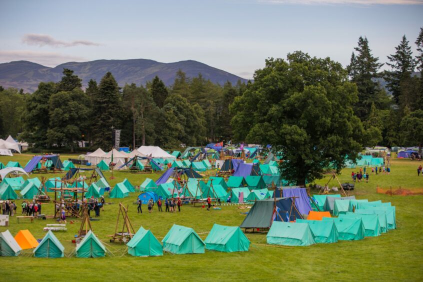 The Jamborette is held at Blair Atholl every two years.