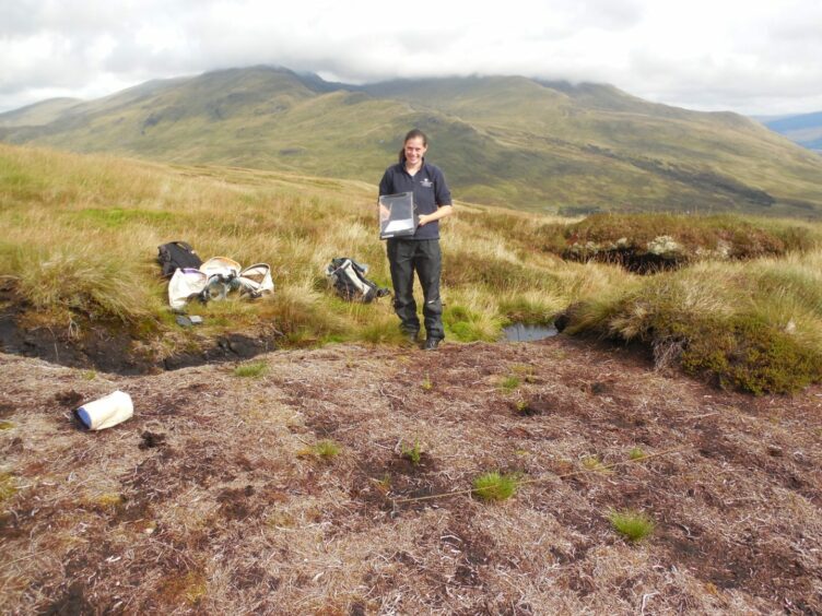 Sarah Watts has called out the House of Bruar for selling peat. 
