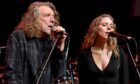 Robert Plant, left, is joined in Saving Grace by vocalist Suzi Dian.