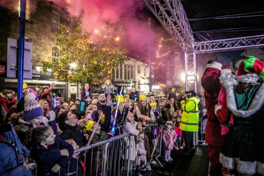 Dunfermline Christmas lights switch-on 2022