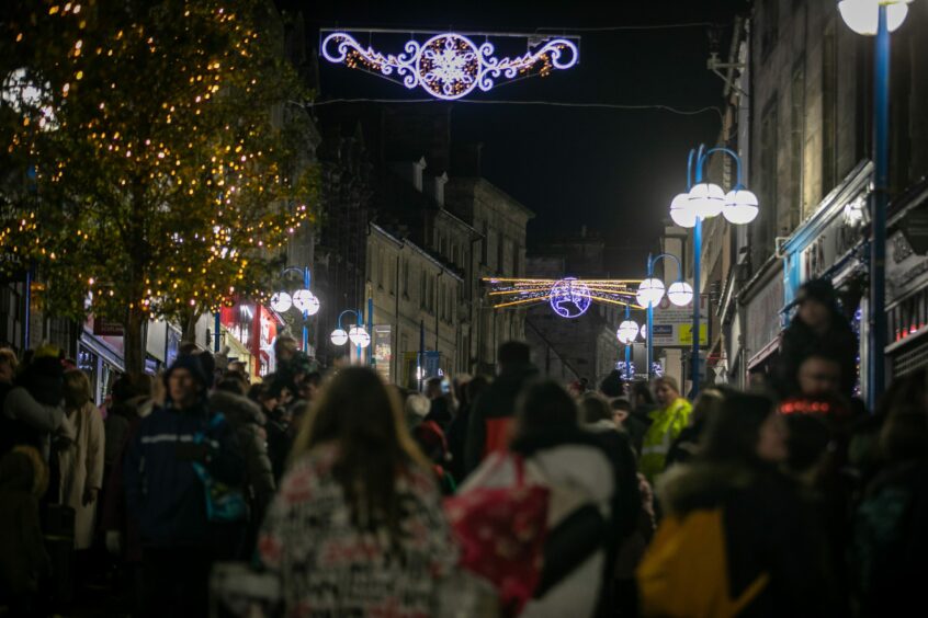 Dunfermline Christmas lights switch-on 2022