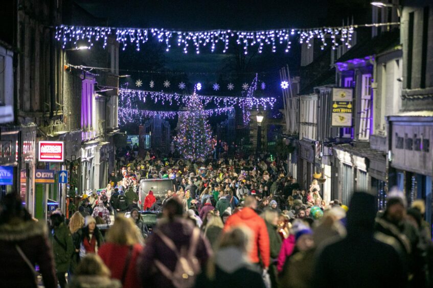 Dunfermline Christmas lights disappointment