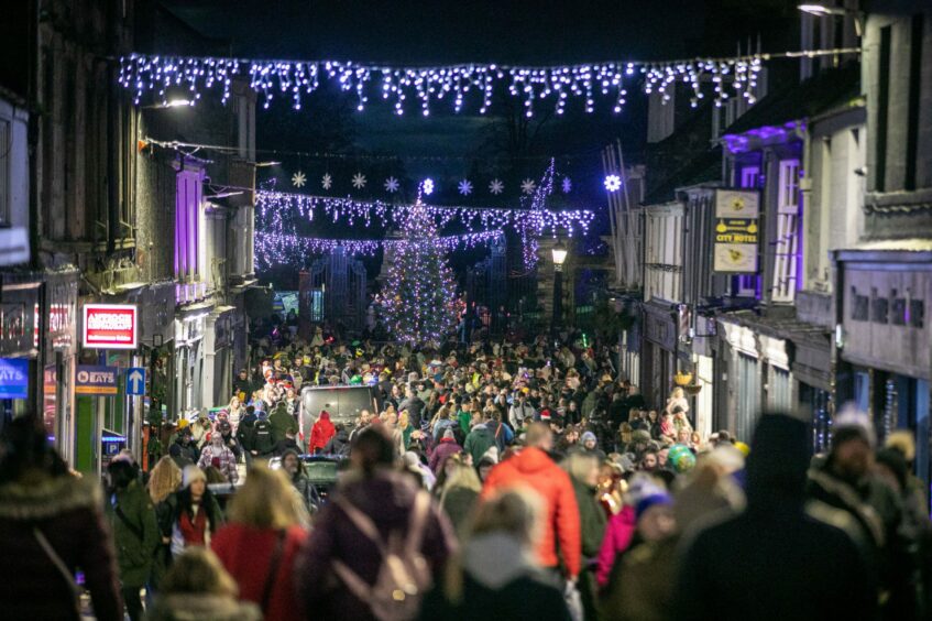 Dunfermline Christmas lights switch-on 2022