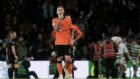 A shellshocked Craig Sibbald after Celtic made it 4-2. Image: SNS