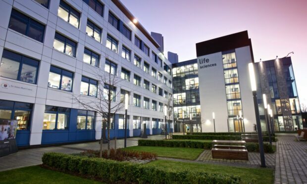 The business was a spin-out from Dundee University's school of life sciences. Image: Dundee University.