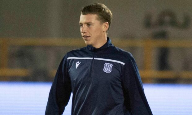 Dundee defender Jack Wilkie is on loan at Peterhead (Image: SNS).