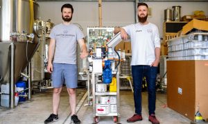 Brothers behind Wasted Degrees Brewing Conall and Jack.